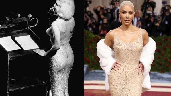 Kim Kardashian a distrus legendara rochie purtată de Marilyn Monroe în 1962. În ce hal a înapoiat-o, după Gala Met