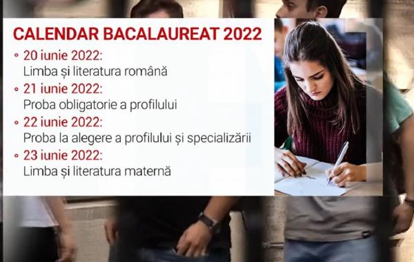 Încep probele scrise la Bacalaureat 2022. Mâine, examenul la limba română
