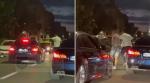 Polițist cu soția și copilul în mașină, amenințat cu bâta în trafic. Europol: Semnalul e că "bombardierii" sunt deasupra legii