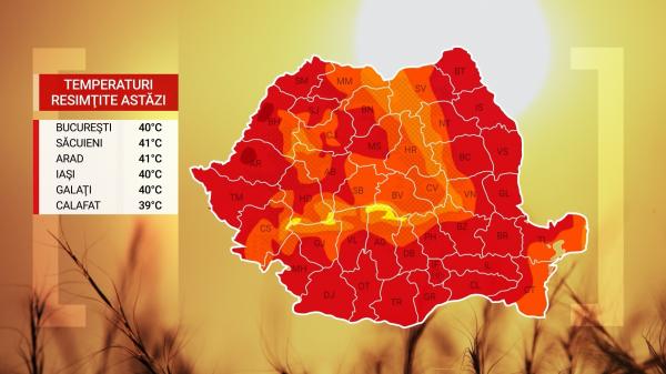 Valul de aer din Africa a adus temperaturi record în România. În următoarele zile situația se înrăutățește