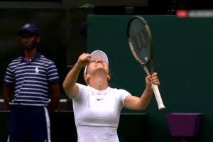 Simona Halep - Amanda Anisimova 6-2, 6-4, în sferturi la Wimbledon. Halep se califică în semifinale