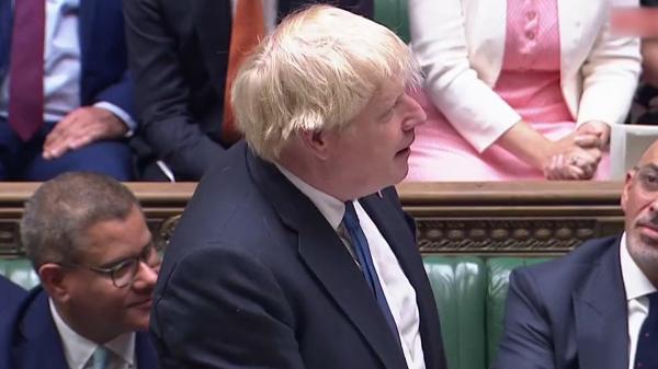 Discursul de bun-rămas al lui Boris Johnson, în Parlamentul britanic, după 3 ani în funcţia de premier: "Hasta la vista, baby"