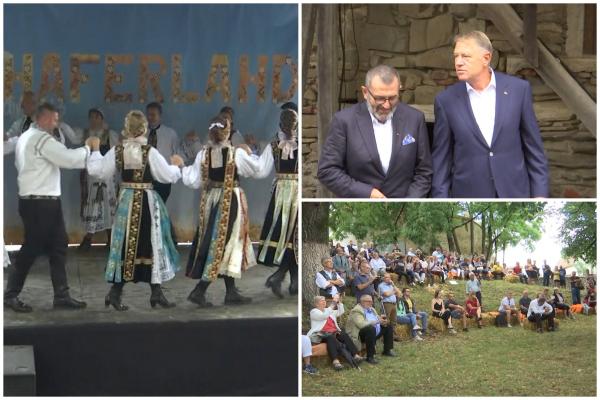Festivalul Haferland uneşte destinele a sute de saşi: risipiţi prin lume, pentru ei "acasă" rămâne Transilvania. Klaus Iohannis, oaspete la Criţ