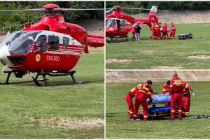 Victimele accidentului din Bulgaria sunt aduse în România. Primul elicopter SMURD a aterizat la Bucureşti