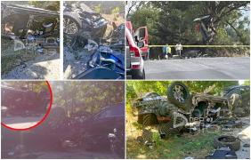 Accident cu 6 români pe o şosea din Bulgaria. Doi dintre ei sunt grav răniți, iar doi ucraineni au murit