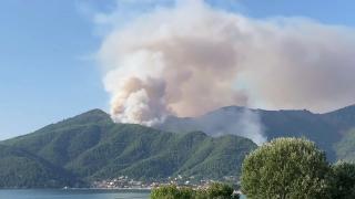 Incendiu în Thassos. Mărturiile turiştilor români: "Acolo era iadul"