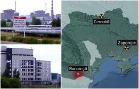 SIMULARE. Ce s-ar întâmpla în România în cazul unui accident nuclear la Zaporojie, cea mai mare centrală nucleară din Europa
