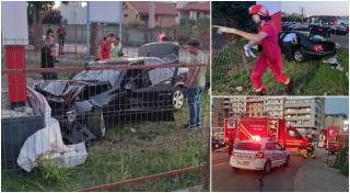 Un tânăr a murit pe loc, iar alți cinci au ajuns la spital după un accident cumplit la intrarea în Constanța