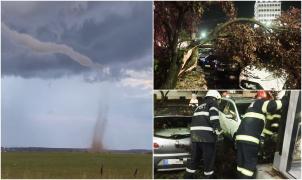 ''Nu am văzut în viaţa mea aşa ceva!'' Fenomenele meteo extreme au băgat spaima în români. Meteorologii nu vin cu veşti bune