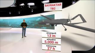 Cum arată dronele Bayraktar pe care le România le cumpără cu 300 de milioane de euro: bombe ghidate prin laser şi autonomie de 27 de ore