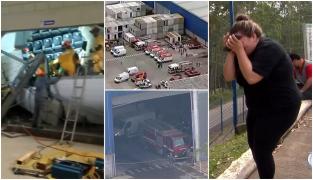 9 morți și zeci de răniți, după ce un planșeu de beton s-a prăbușit peste muncitori, în hala unei uzine din Sao Paulo, în Brazilia