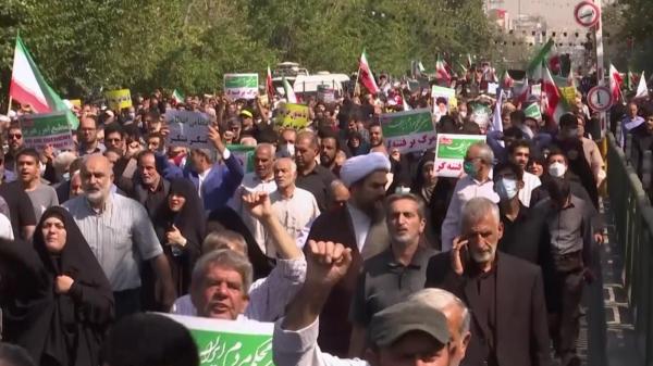 Contraproteste la manifestările antiguvernamentale în Iran: Mii de oameni au scandat lozinci împotriva Americii şi Israelului