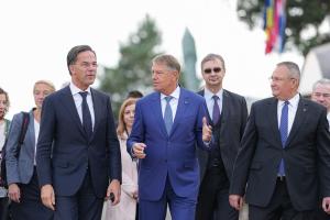Mark Rutte a ajuns la Cincu împreună cu președintele Iohannis și premierul Ciucă. Primim sau nu undă verde pentru Schengen?
