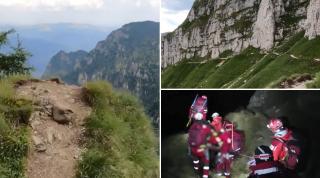 Filmul tragediei din Bucegi: O tânără de 24 ani a căzut în gol 200 de metri, după un pas greșit, chiar sub ochii iubitului