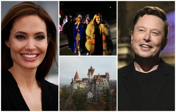 Elon Musk şi Angelina Jolie, în New Jersey şi L.A., deşi erau aşteptaţi la Bran. Glumele care au apărut pe internet