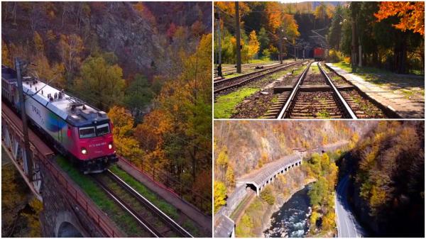 Ultimul defileu sălbatic din România oferă peisaje unice şi frânturi de istorie. Secretele uneia dintre cele mai spectaculoase căi ferate din ţară