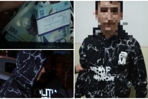 Cum a fost prins tânărul care a furat sacul cu bani din maşina Poştei Române. În trei zile, a cheltuit 42.000 de lei: "M-am distrat cu prietenii"