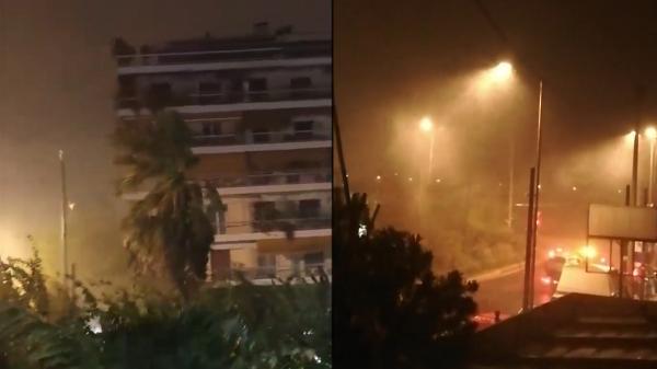 Furtuna Eva a lovit Grecia: Ploi torenţiale, rafale de vânt extrem de puternice şi grindină. Guvernul a decretat stare de alertă de cod roşu