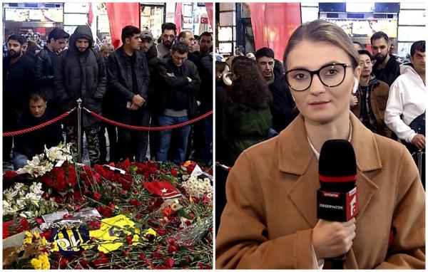 Corespondenţă Observator din Istanbul. Reacţia oamenilor îndureraţi, veniţi în pelerinaj la locul atentatul din Turcia. Cum încearcă să îşi revină din şoc