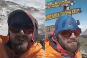 Cine este alpinistul care şi-a propus să fie primul bărbat român care urcă pe cei mai înalţi şapte vulcani ai lumii
