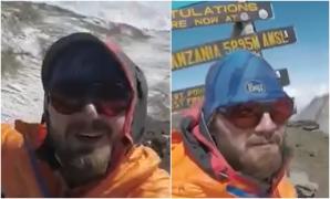 Cine este alpinistul care şi-a propus să fie primul bărbat român care urcă pe cei mai înalţi şapte vulcani ai lumii