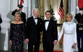 Dineu de lux cu 300 de invitaţi organizat de Casa Albă pentru vizita lui Macron. Jill Biden: "Pregătirea unei cine poate fi un act de iubire"