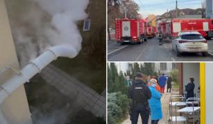 Ce era de fapt "fumul dens" care a stârnit panică la Spitalul de Copii din Timișoara. Angajații, nedumeriți: nu știu dacă e normal sau nu să fie evacuat
