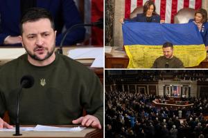 Zelenski, ovaţionat după un discurs istoric în Congresul SUA: "Banii voştri nu sunt caritate", "Ucraina nu se va preda niciodată"