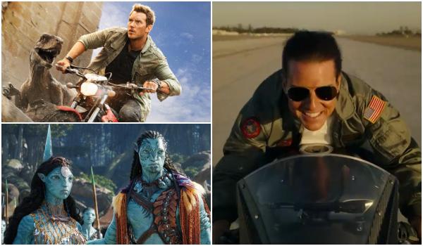 Topul Box Office 2022. Maverick, Jurassic World: Dominion și Avatar 2, pe primele locuri la încasări