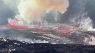 Vulcanul Kilauea din Hawaii a început din nou să erupă