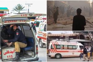Cel puţin 46 morţi şi 150 de răniţi după o explozie la o moschee în Pakistan. Majoritatea victimelor sunt poliţişti