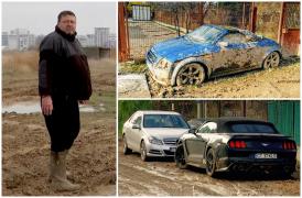 Coşmar pe bani grei, în noul "El Dorado" imobiliar din România. Oamenii se descalţă în maşinile scumpe şi trec strada în cizme de cauciuc: "Îşi bat joc de noi"