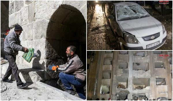 Atac israelian asupra Damascului. Un sirian a fost spulberat de explozie în timp ce se ruga. Cel puțin 15 persoane au murit