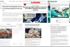 Ce scrie presa internaţională despre scandalul dispozitivelor cardiace luate de la cadavre. "Radiografie" dură a sistemului medical românesc