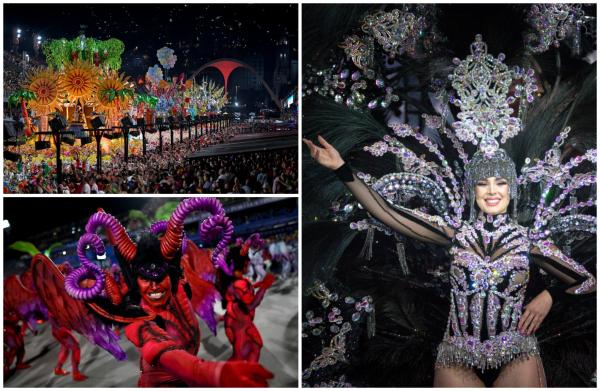 Carnavalul de la Rio umple străzile de culoare şi ritmuri vibrante, după 2 ani de pauză. Câţi bani cheltuie turiştii pentru experienţa de vis