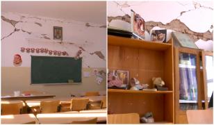 Două școli și o sală de sport, avariate în urma cutremurelor, vor fi demolate în Gorj. Grav afectate sunt și zeci de biserici