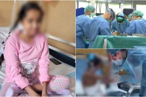 Zâmbetul unei fetițe plătit cu prețul lacrimilor unui tată: Melisa se va bucura în sfârșit de copilărie, după ce a primit un ficat nou de la o fetiță moartă în accident