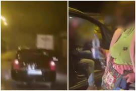 Şofer ucrainean, suspect de Parkinson, filmat conducând haotic în Galaţi. Surpriza poliţiştilor, când au oprit maşina