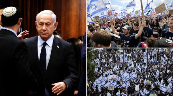 Reforma judiciară, amânată în Israel. Benjamin Netanyahu a dat înapoi, în urma protestelor care au paralizat țara