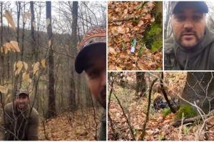 Surpriză la o acţiune de ecologizare într-o pădure din Maramureş: "Marcel a găsit o comoară. 10.000 de lei"