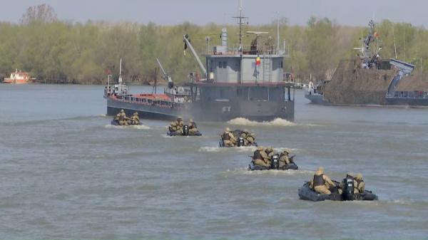 Sea Shiled: Exerciții NATO cu militari din 12 țări desfășurat, în premieră, în Delta Dunării