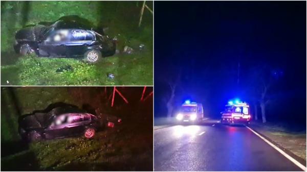 Un bărbat de 35 de ani și-a găsit sfârșitul pe o șosea din Constanța. A ieșit de pe carosabil și a ajuns cu BMW-ul direct într-o râpă
