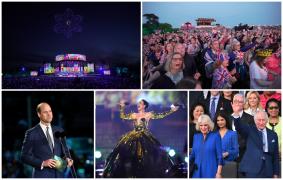 Imagini spectaculoase de la concertul încoronării regelui Charles. În public au fost şi români, unii veniţi special pentru eveniment