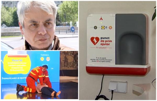 "Defibrilatorul nu permite greşeli!" Reacţia românilor, întrebaţi dacă ar acorda primul ajutor cu aparatele din reţeaua DSU