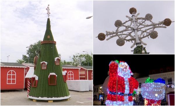 Oraşul din România care pregăteşte din luna mai Târgul de Crăciun. Primăria se laudă deja cu primele decoraţiuni