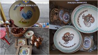 Ceramică de Horezu, făcută în Bulgaria. Mai mulți comercianți vând produse contrafăcute ca fiind autentice. Cum se diferențiază