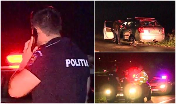 "A făcut-o lată iarăşi! Nu are nicio treabă că omoară oameni". Șofer din Mureș, oprit cu focuri de armă și cuie pe asfalt. O polițistă a fost rănită