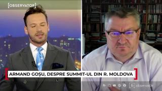 Armand Goşu, despre summitul istoric din R. Moldova şi războiul Rusia - Ucraina: Utilizarea armelor nucleare nu-i rezolvă lui Putin problemele