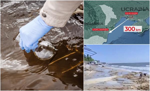 Risc de holeră în Marea Neagră: Poluarea ar putea ajunge pe litoralul românesc în două săptămâni. În Odesa, oamenii nu mai au voie să meargă la plajă