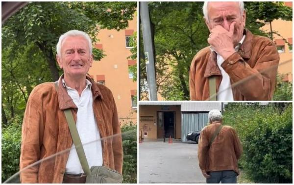 "Uite-l, mă, cum plânge. Îmi e milă de el". După 34 de ani, un bărbat din Braşov a izbucnit în lacrimi după ce s-a despărţit de Dacia sa